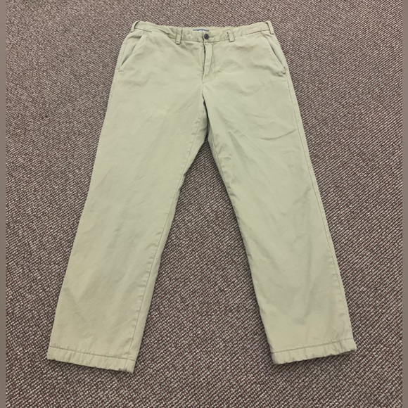 Men’s 37 x 30 Lands’ End 100% Cotton Flannel Lined Traditional Fit Chino Pants - Picture 1 of 15